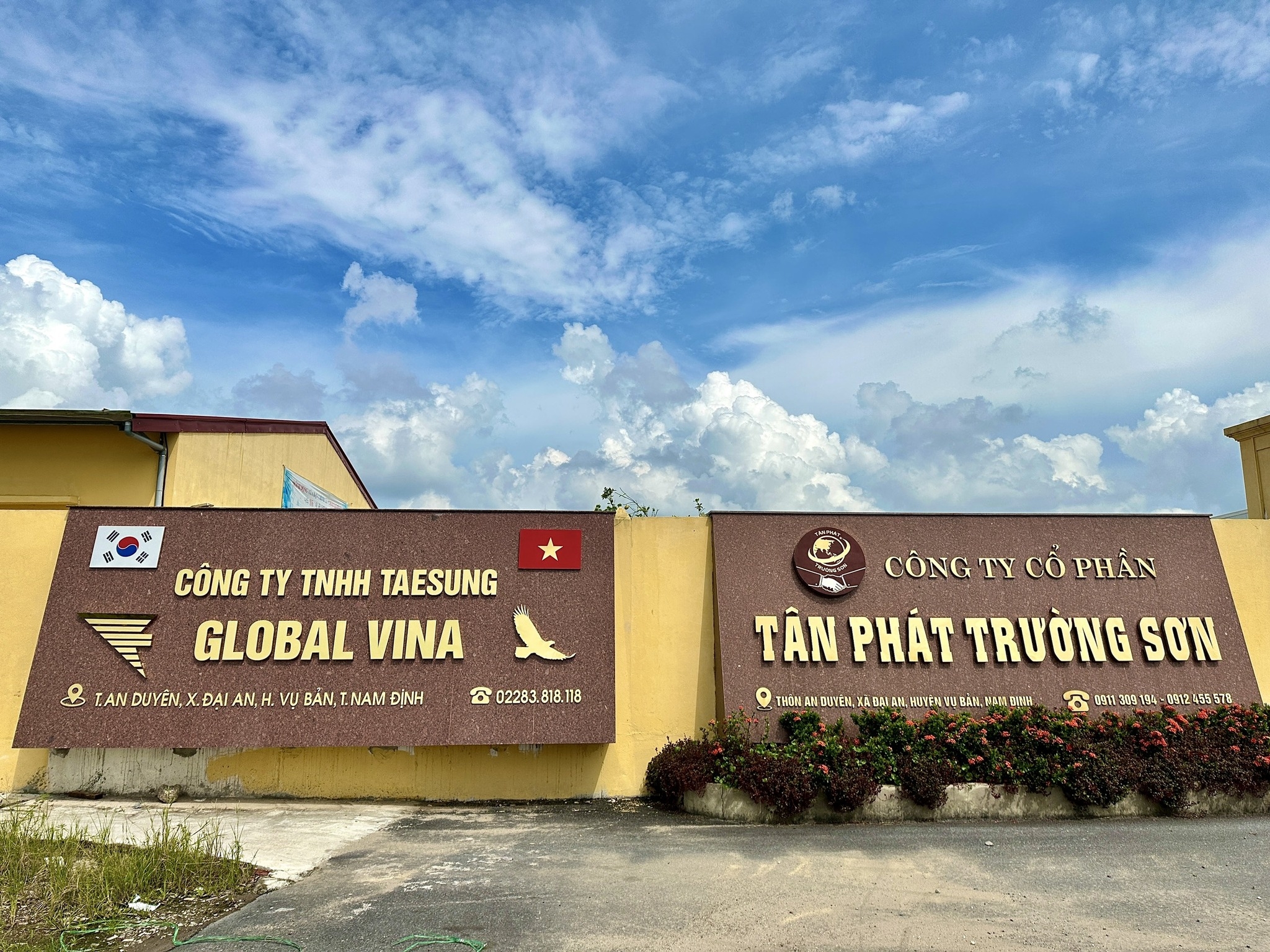 Taesung Global Vina – Cable Manufacturing Factory